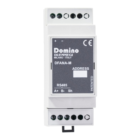Duemmegi Domino DFANA-M User manual
