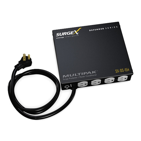 SurgeX Defender Series user manual