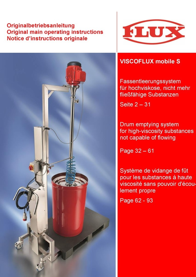 Flux VISCOFLUX mobile S Original main operating instructions