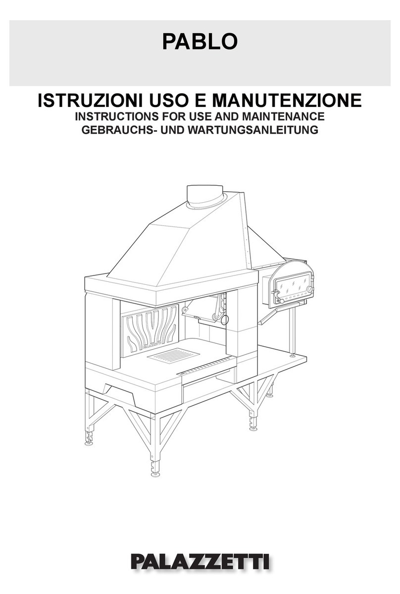 Palazzetti Pablo Specification sheet