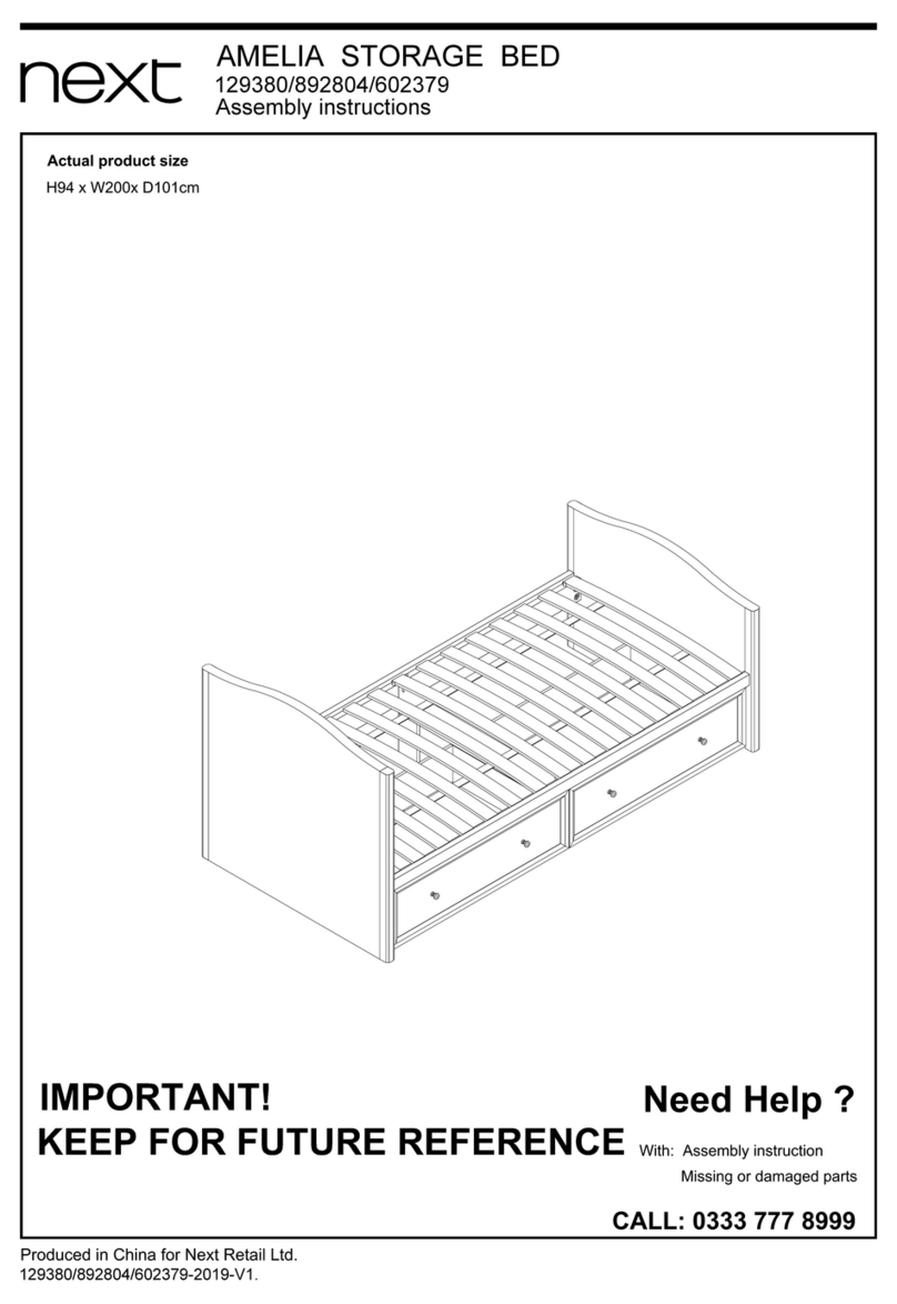 Next AMELIA 129380 User manual Next AMELIA 129380 User manual
