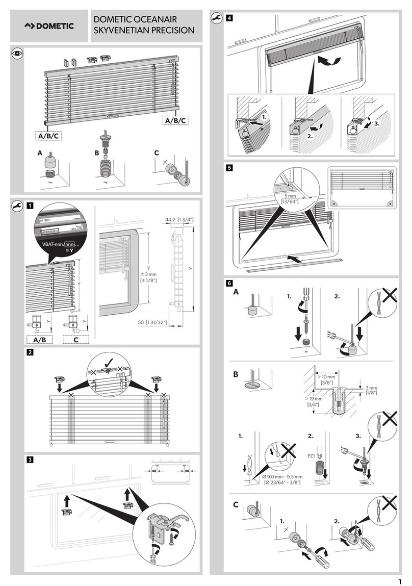 Dometic Oceanair Skyvenetian User manual