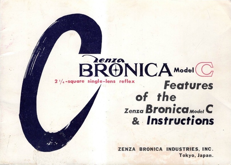 Zenza Bronica Model-C User manual