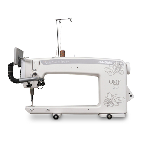 Janome Quilt Maker Pro 20 user manual