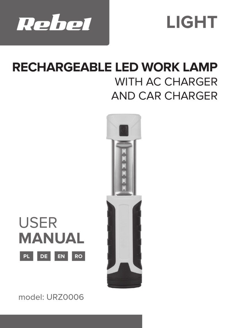 Rebel URZ0006 User manual