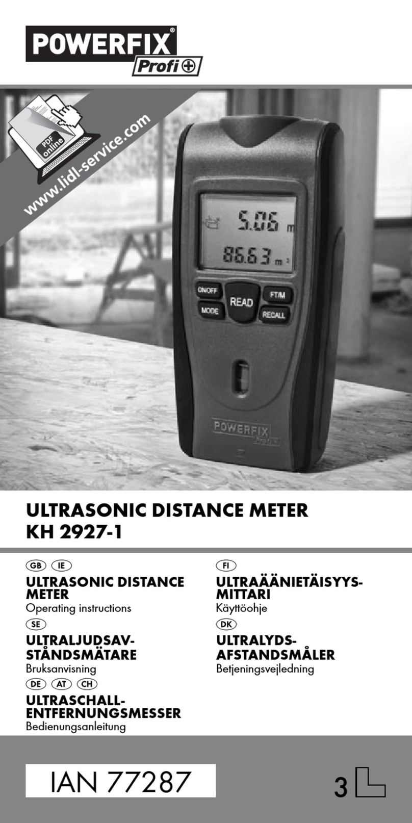 Powerfix Profi KH 2927-1 User manual Powerfix Profi KH 2927-1 User manual