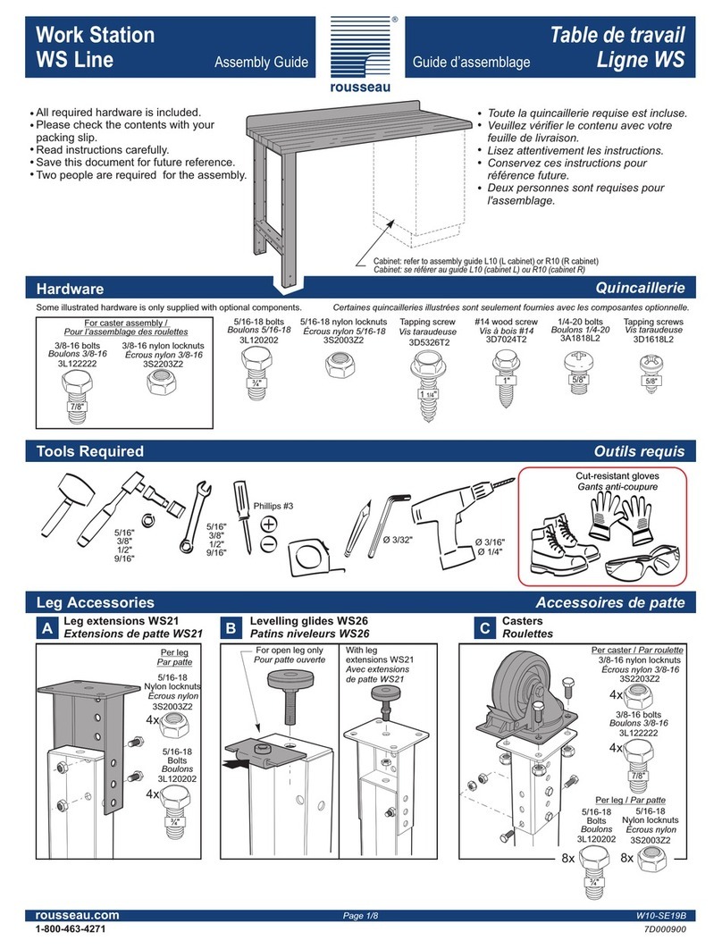 Rousseau WS Series User manual