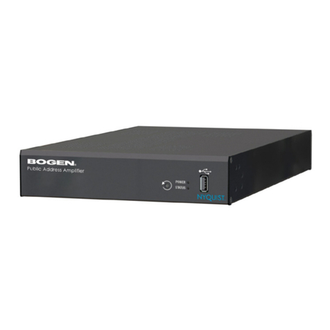 Bogen NQ-PA120 Quick start guide