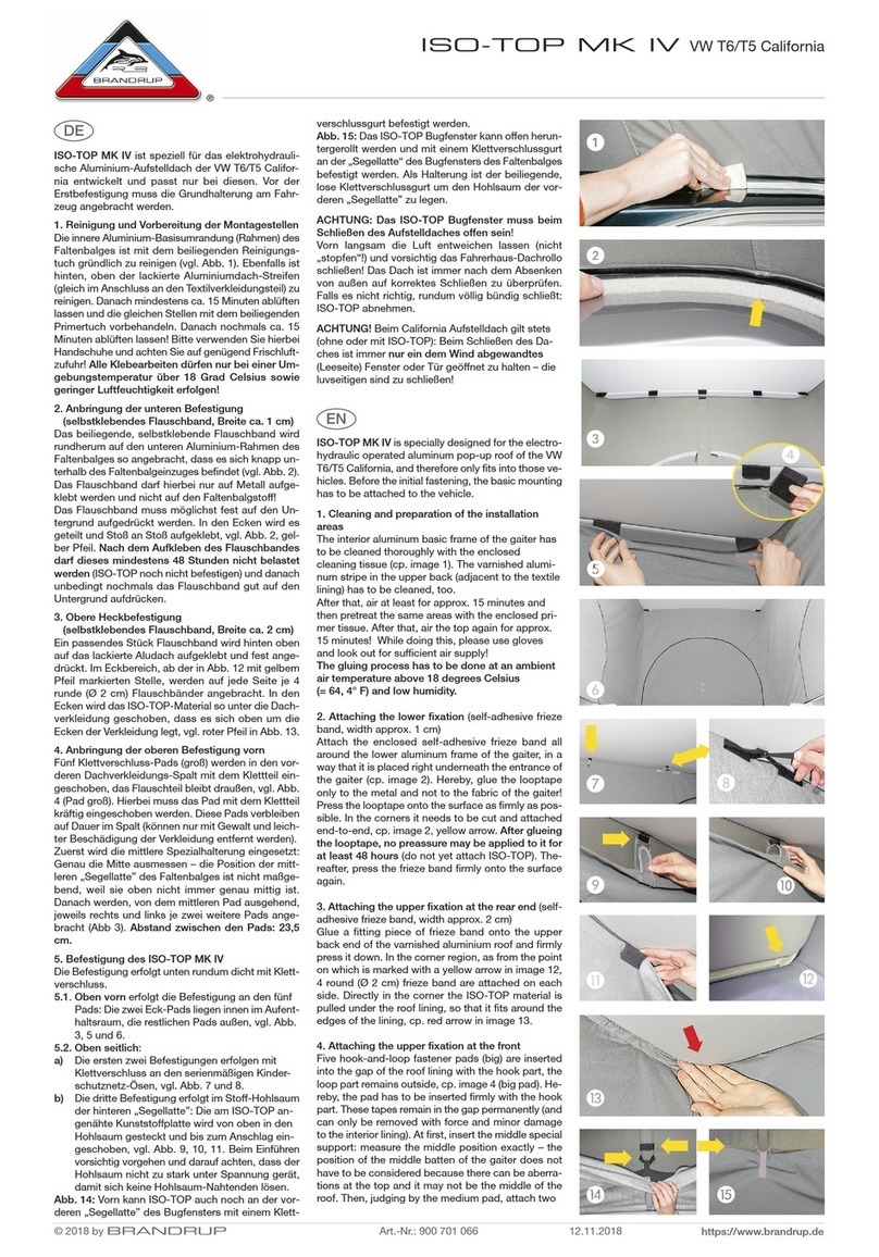 BRANDRUP ISO-TOP MK IV User manual