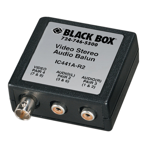 Black Box IC441A-R2 User manual