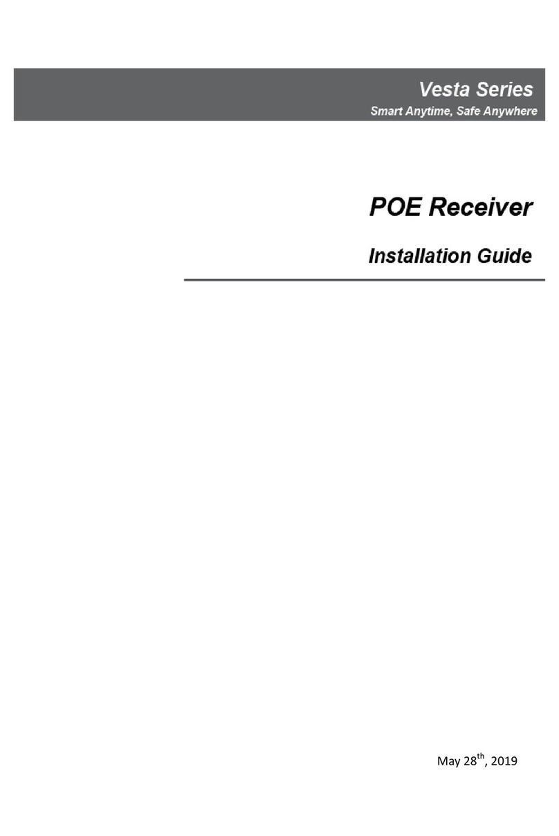 Climax Vesta Series installation guide Climax Vesta Series installation guide