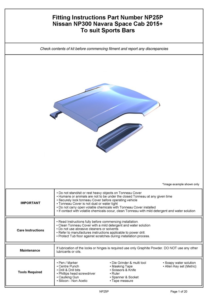 HSP Premium LID NP25P User manual