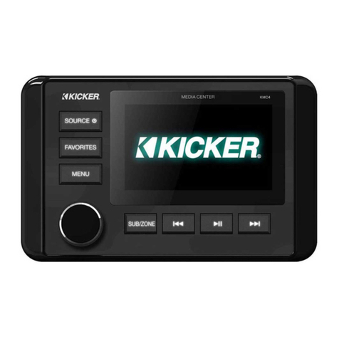 Kicker KMC4 Operation manual
