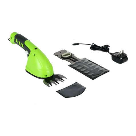 GreenWorks 1600002 owner's manual
