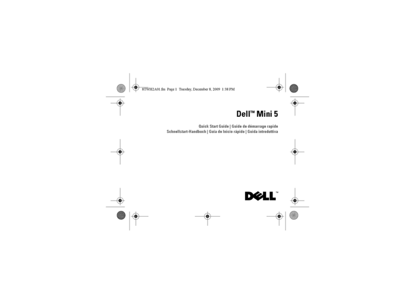 Dell Mini 5 User manual Dell Mini 5 User manual