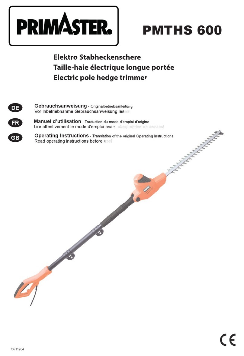 PrimAster PMTHS 600 User manual
