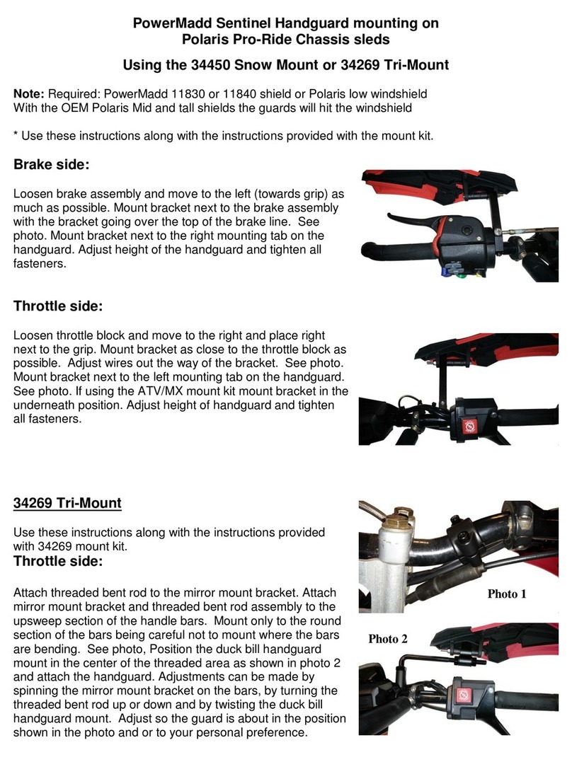 PowerMadd Sentinel 34450 quick start guide
