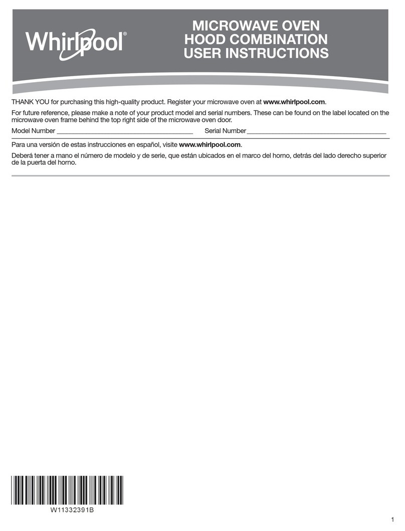 Whirlpool PR4LCLPACUX User instructions