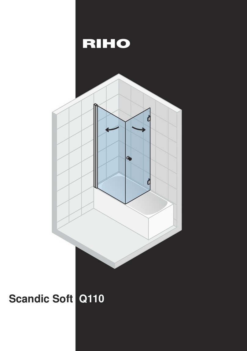 RIHO Scandic Soft Q110 User manual