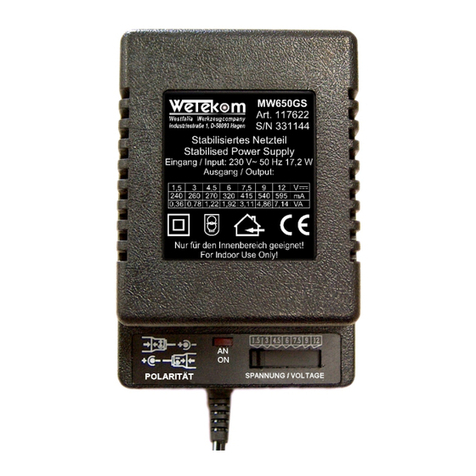 Wetekom MW650GS instruction manual