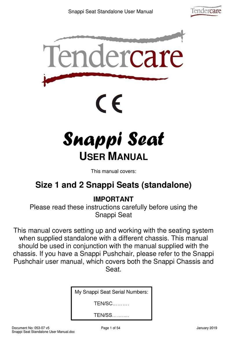 Tendercare Snappi Seat User manual