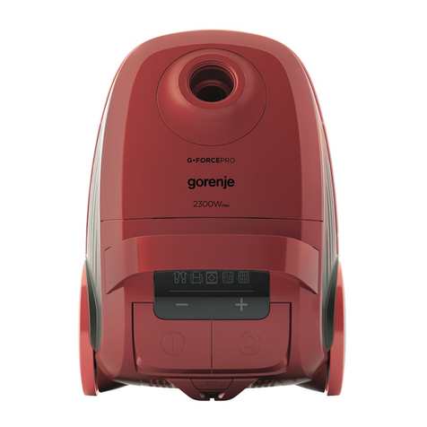 Gorenje VC2321GPRRCY User manual
