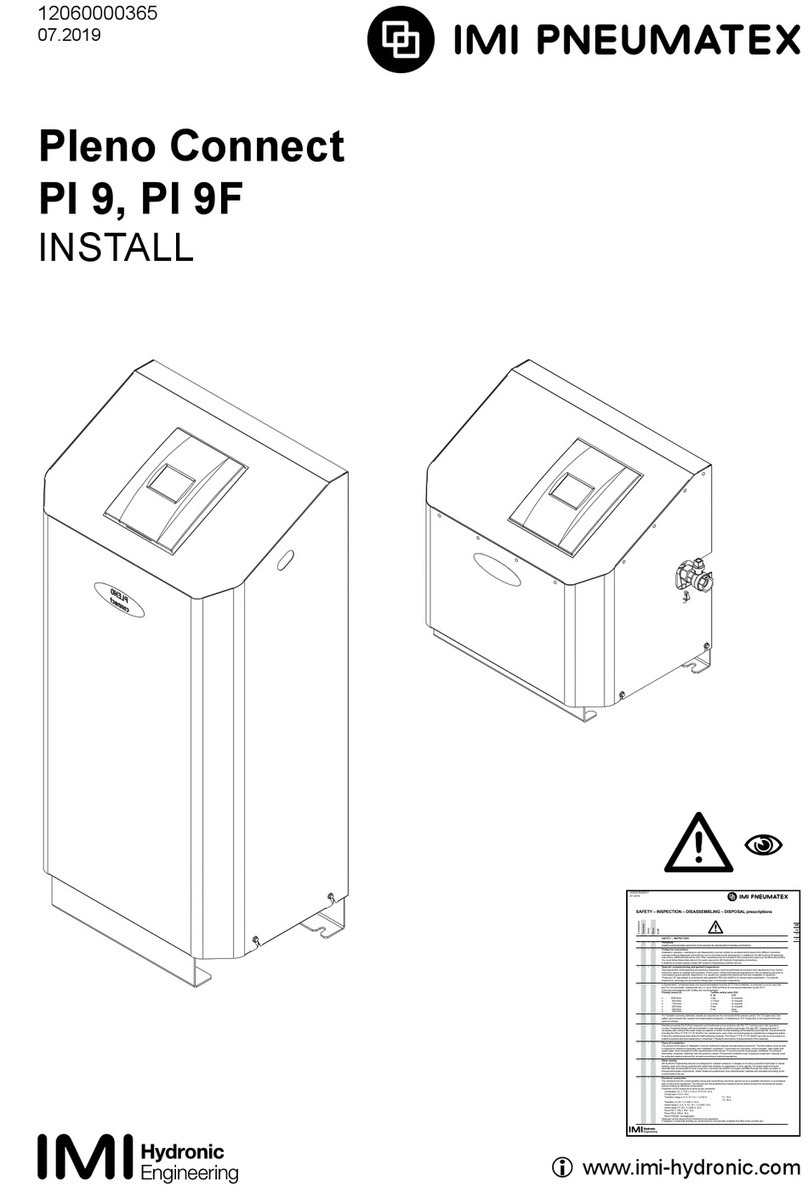IMI PNEUMATEX Pleno Connect PI 9 Instruction sheet