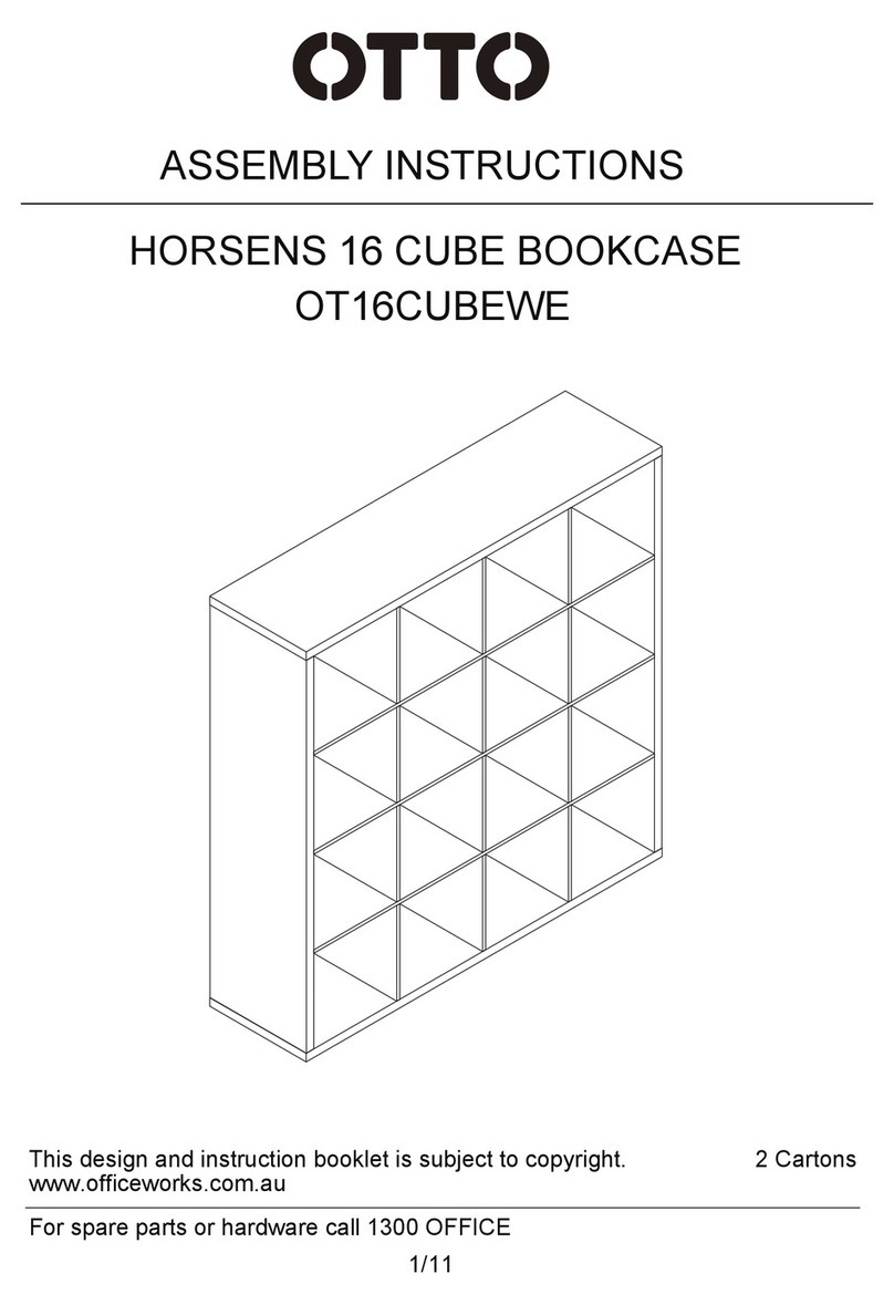 Otto HORSENS OT16CUBEWE Assembly instructions Otto HORSENS OT16CUBEWE Assembly instructions