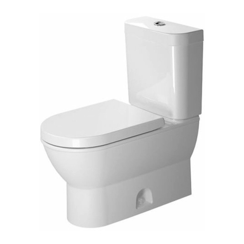 DURAVIT 1930 Series Mounting instructions