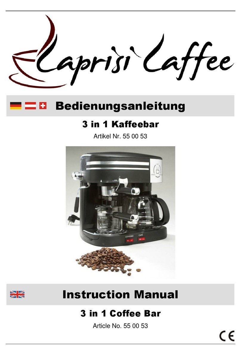 Caprisi Caffee 55 00 53 instruction manual