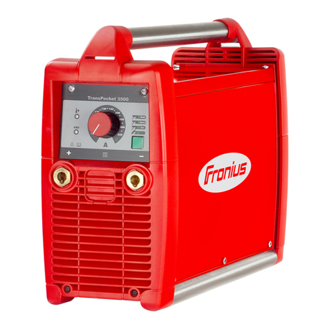 FRO­NIUS TransPocket 3500 User manual