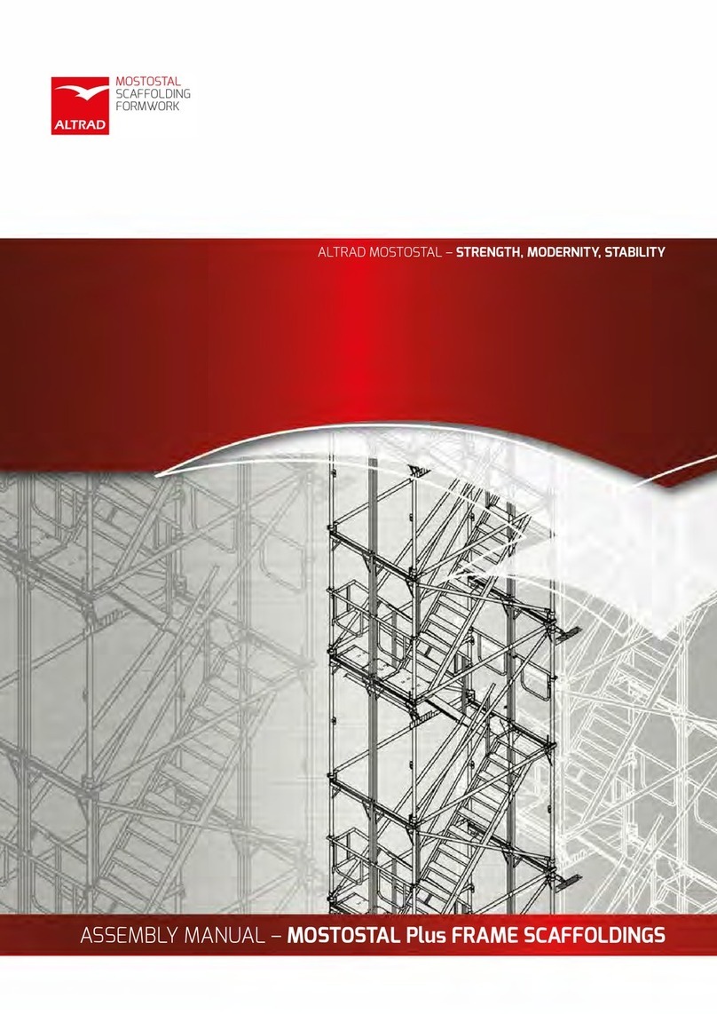 Altrad MOSTOSTAL Plus User manual