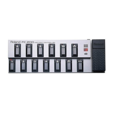 Roland FC-200 User manual