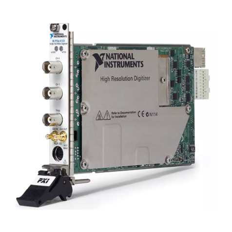 National Instruments NI PXI-5122 Manual National Instruments NI PXI-5122 Manual