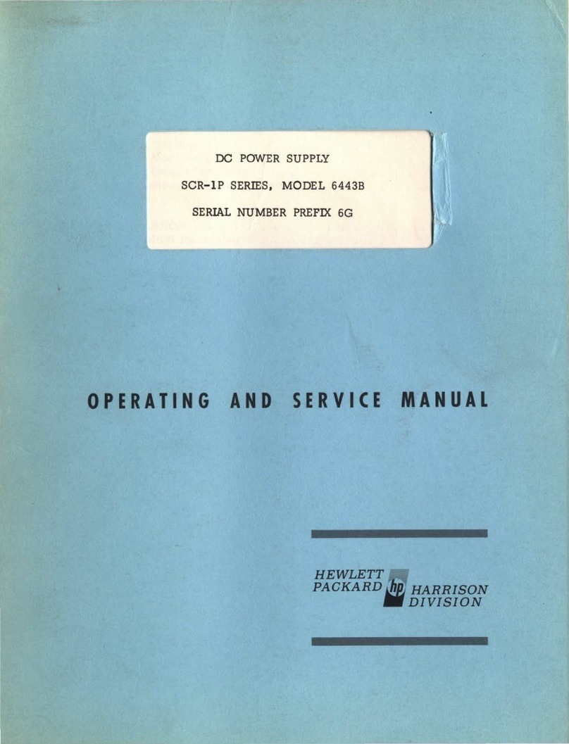 HP SCR-1P Series Service manual