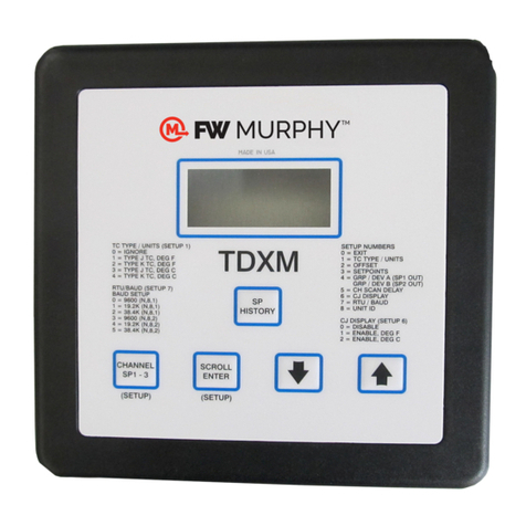 FW Murphy TDXM-DC Series Installation and operation manual FW Murphy TDXM-DC Series Installation and operation manual