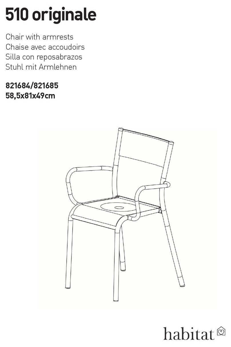 Habitat 510 originale 821684 User manual Habitat 510 originale 821684 User manual