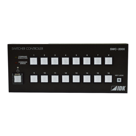 IDK SWC-2000 manual