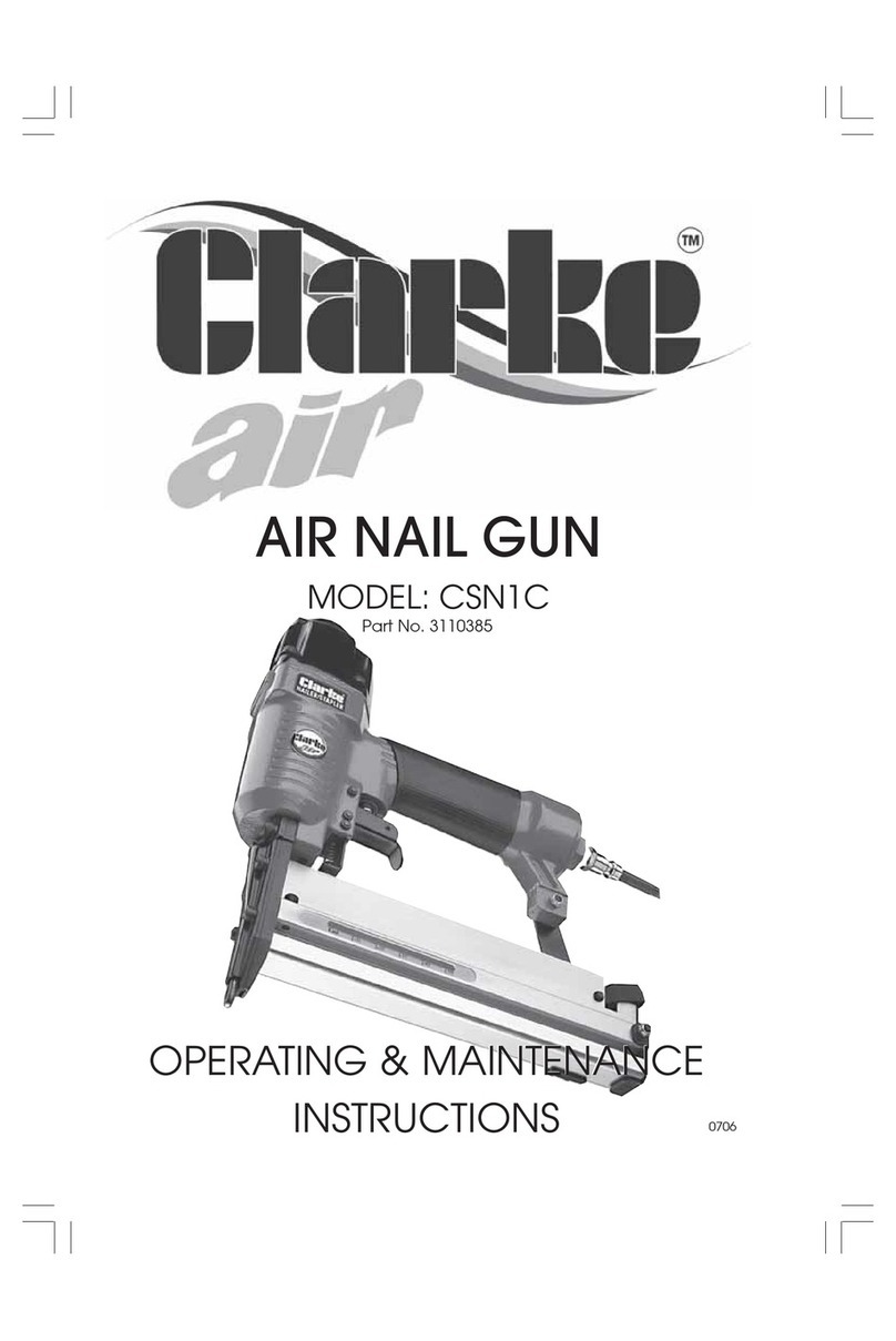 Clarke CSN1C Installation and operation manual