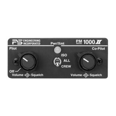 PS Engineering PM1000 II User manual