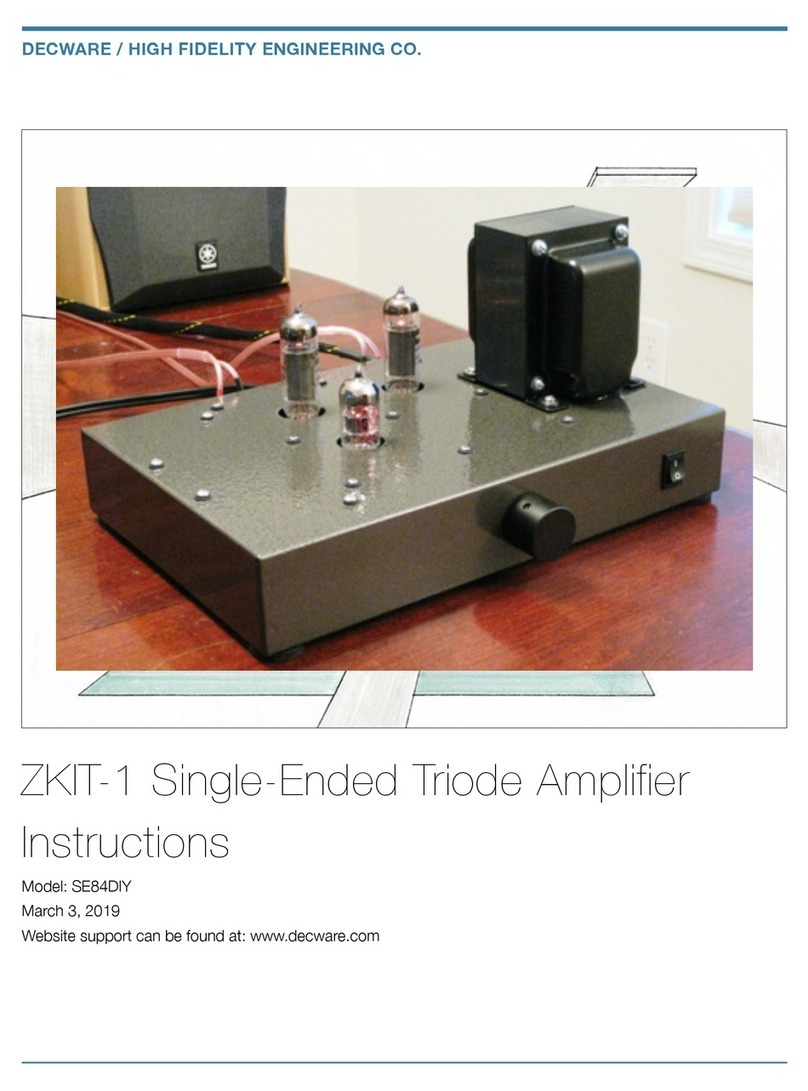 Decware ZKIT-1 instructions