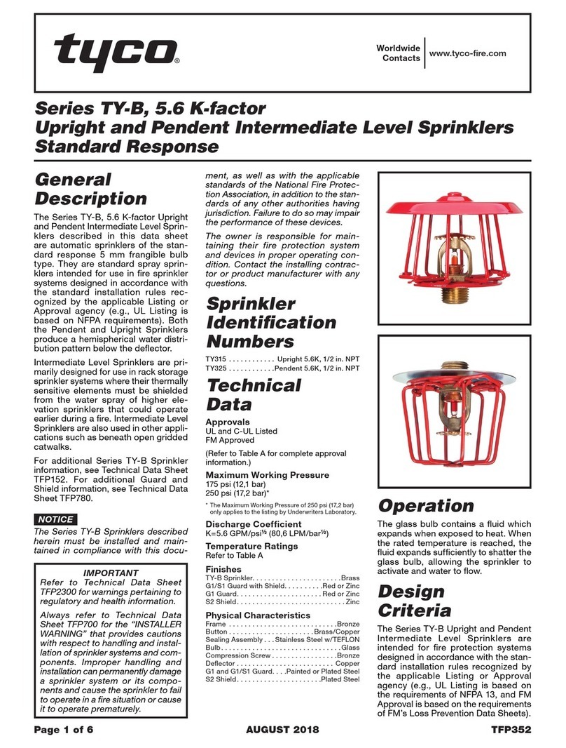 Tyco TY-B Series manual