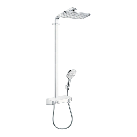 Hans Grohe Raindance Select E 360 Showerpipe 27288000 Instructions for use/assembly instructions