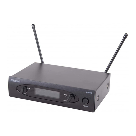 Eikon WM101D User manual