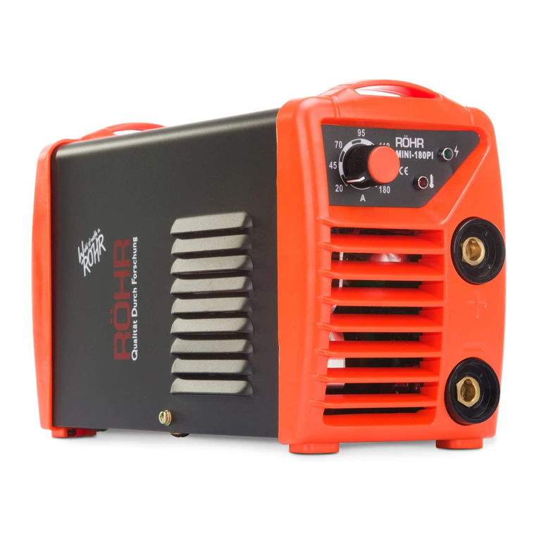 Rohr MINI-140PI Operation manual