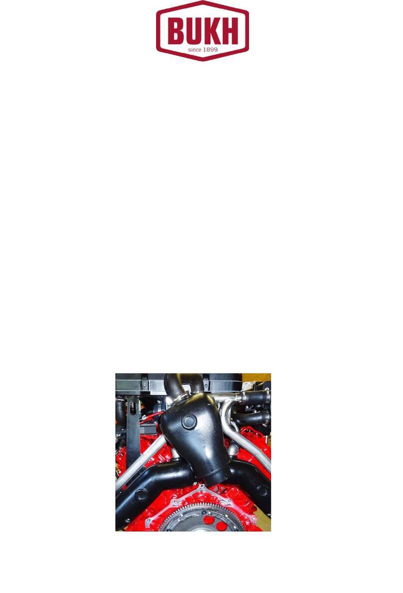 Bukh V8 Series User manual