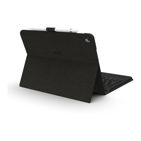 Zagg messenger folio 2 Setup guide