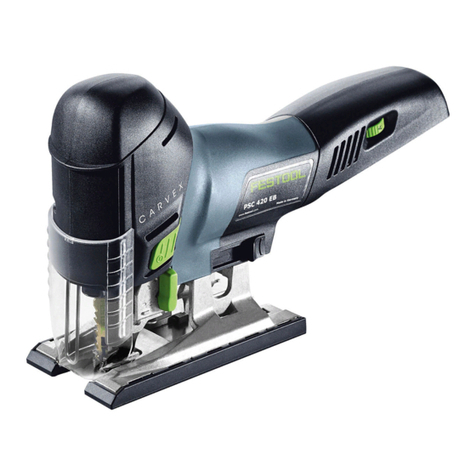 Festool PSC 420 EB Installation instructions