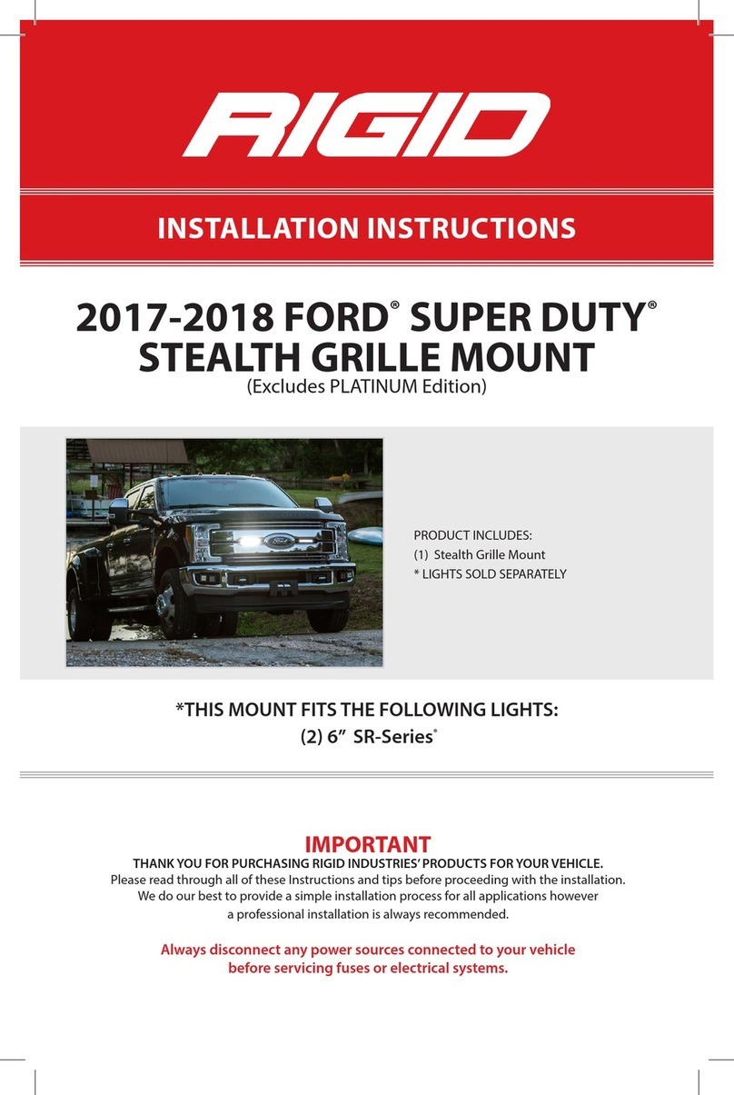 RIDGID STEALTH installation instructions