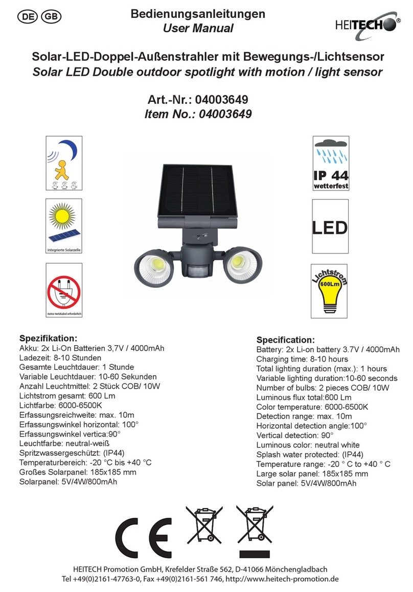 HEITECH 04003649 user manual